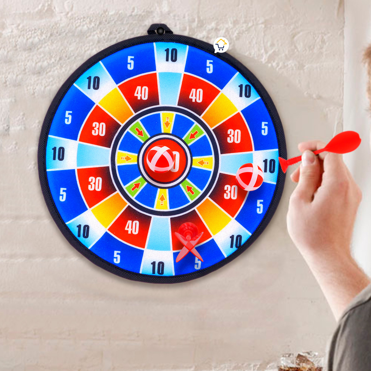 Miniatura 6 de Tablero Dardos Espuma GM210127